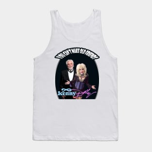 Country Music Artist/// Kenny Rogers & Dolly Parton Tank Top